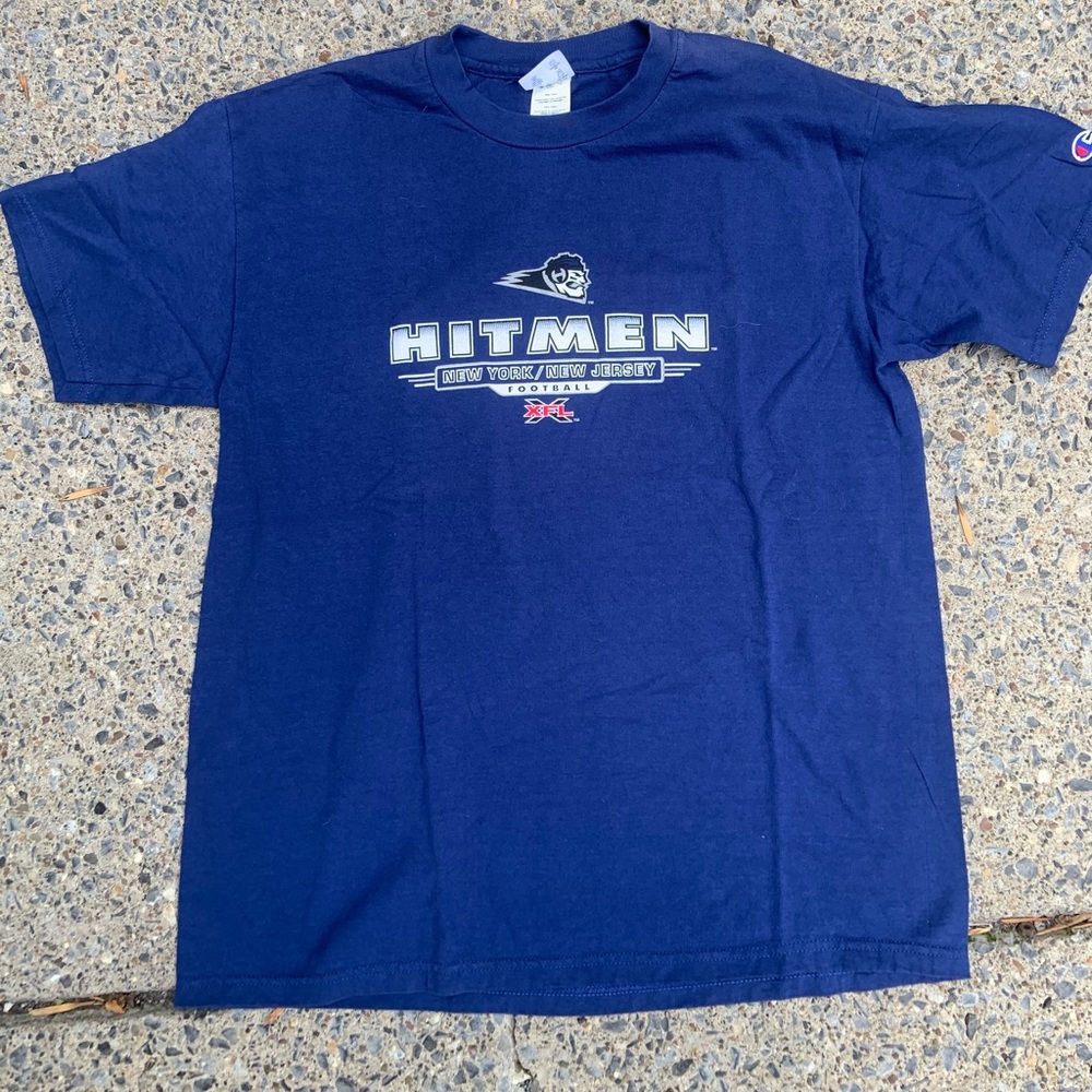 Vintage champion XFL Hitmen shirt